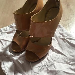Jimmy Choo nude patent Privates